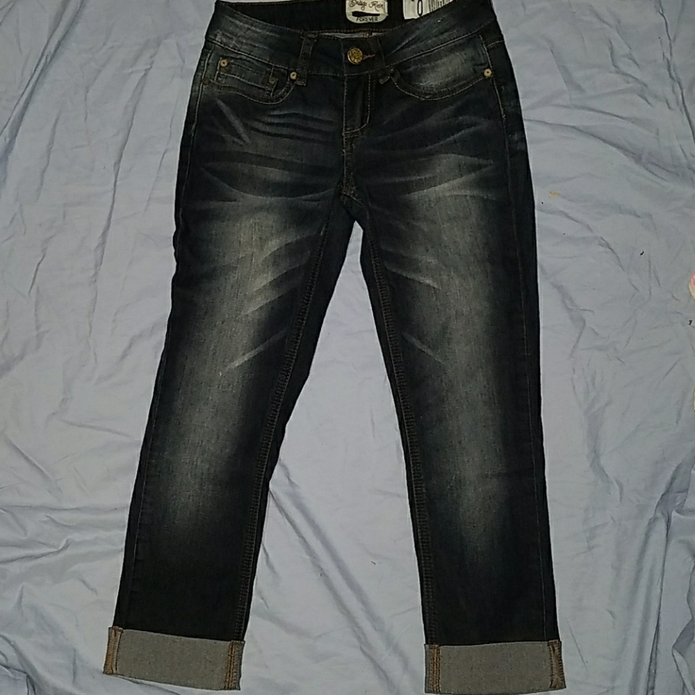 Junior denim capris " brand new"
